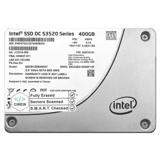 400GB 2.5" SATA SSD