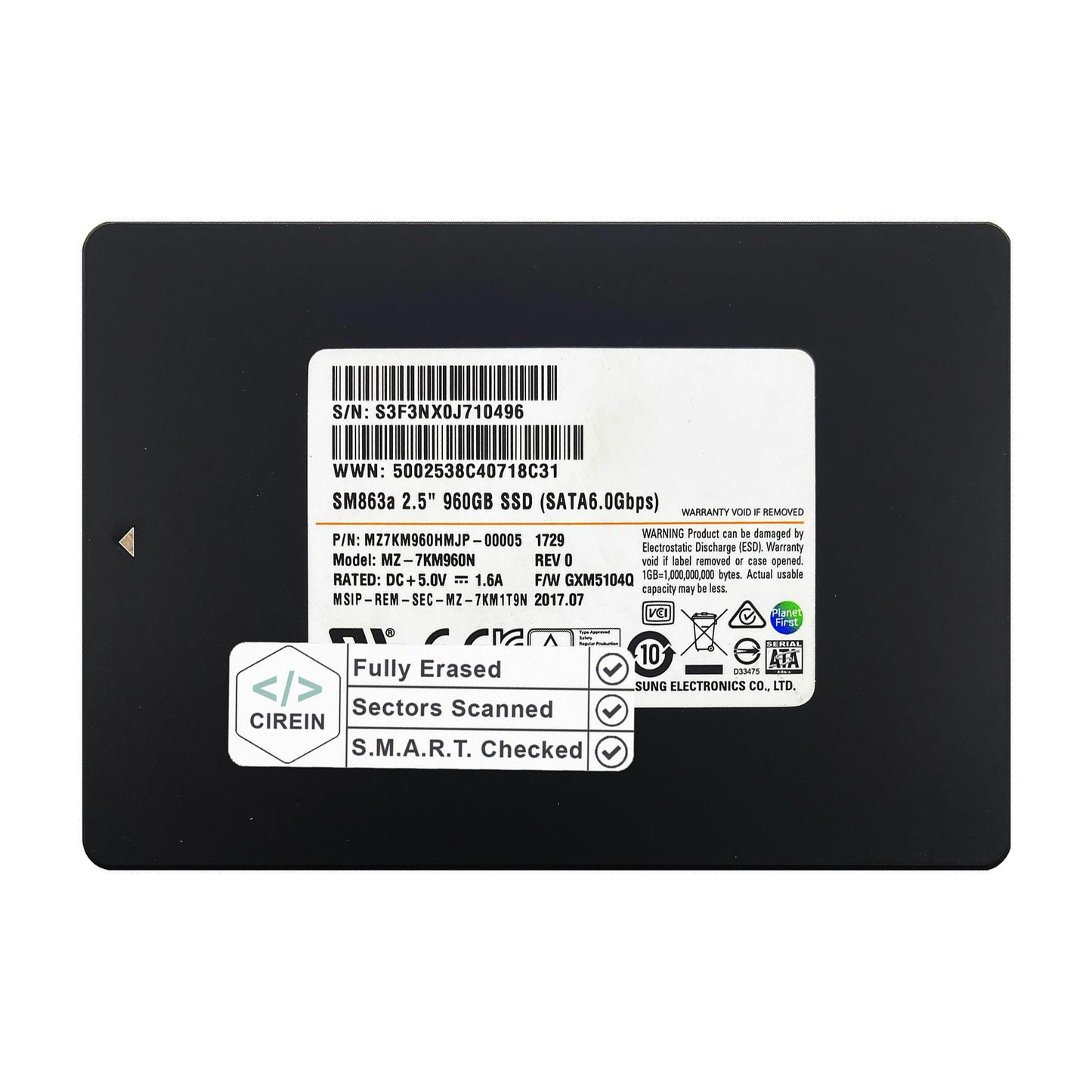 2TB 2.5" SATA SSD