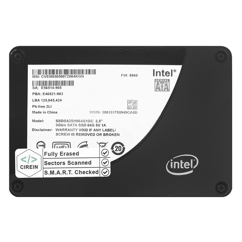 200GB 2.5" SATA SSD