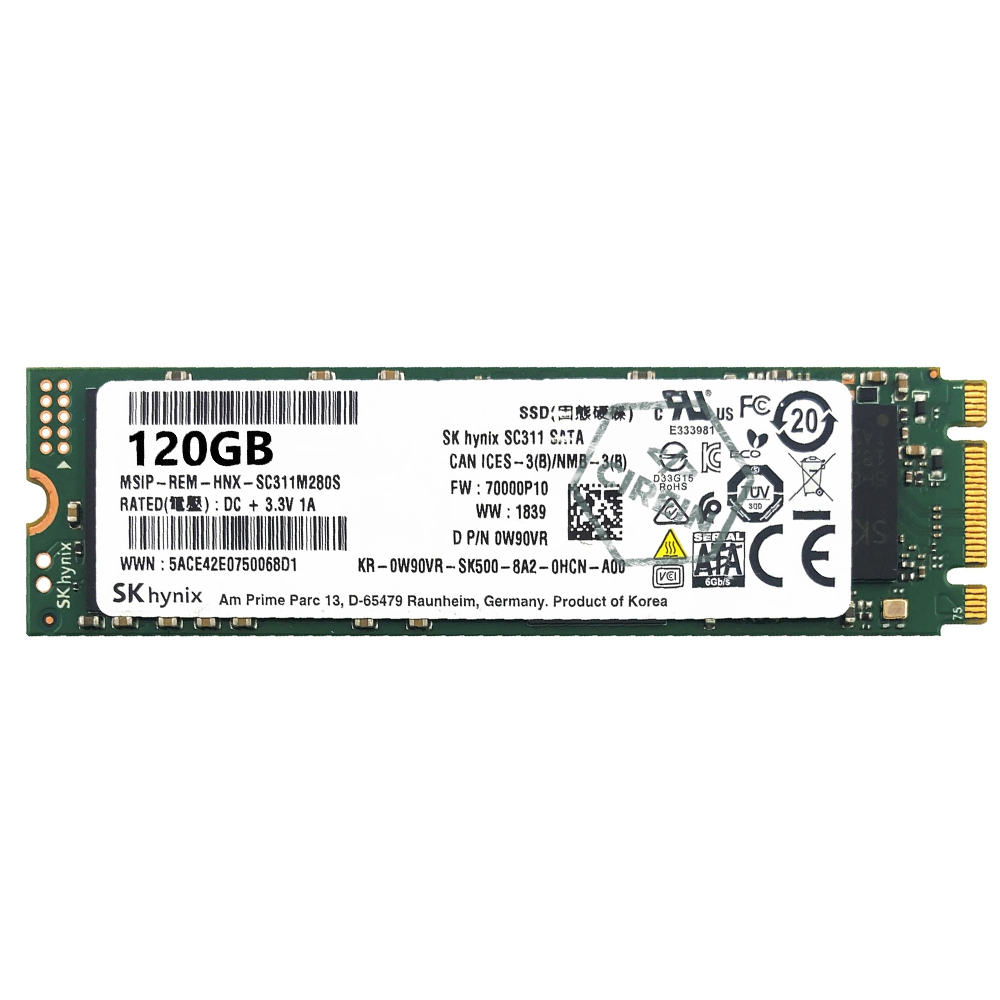 120GB M.2 SATA SSD